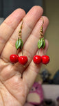 Cherry earrings