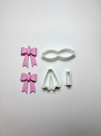 Bow polymer clay cutter set de 3