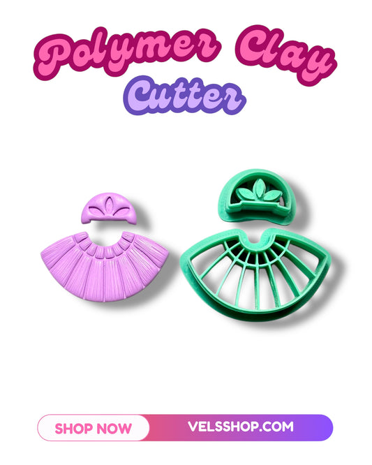 Tassel set de 2 Polymer Clay Cutter