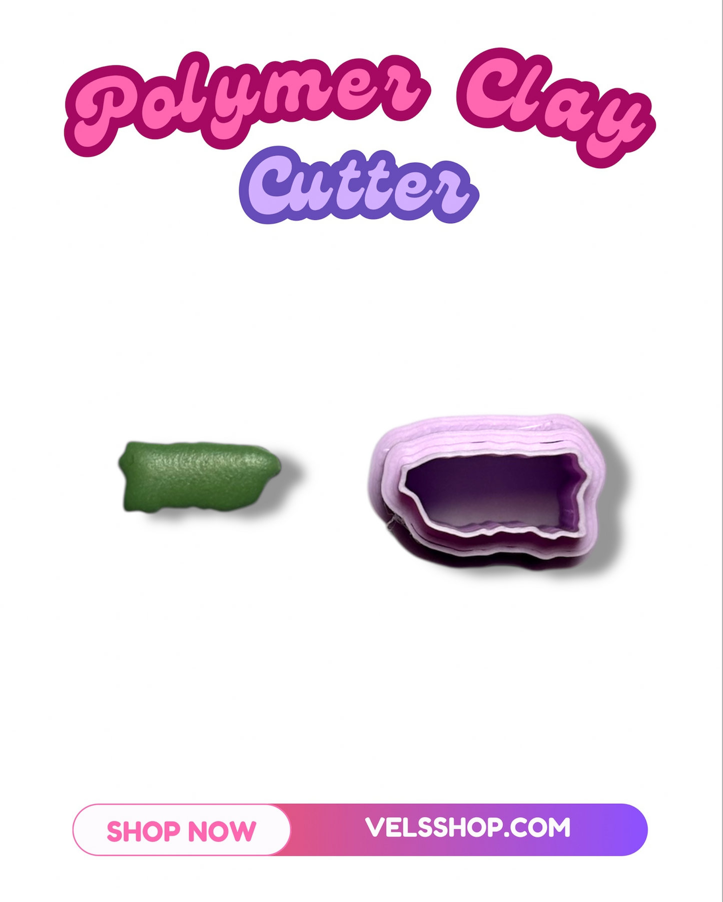 Mini Puerto Rico Polymer Clay Cutter