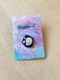 Inspired Fossil Pin – Handmade Polymer Clay Gamer Brooch