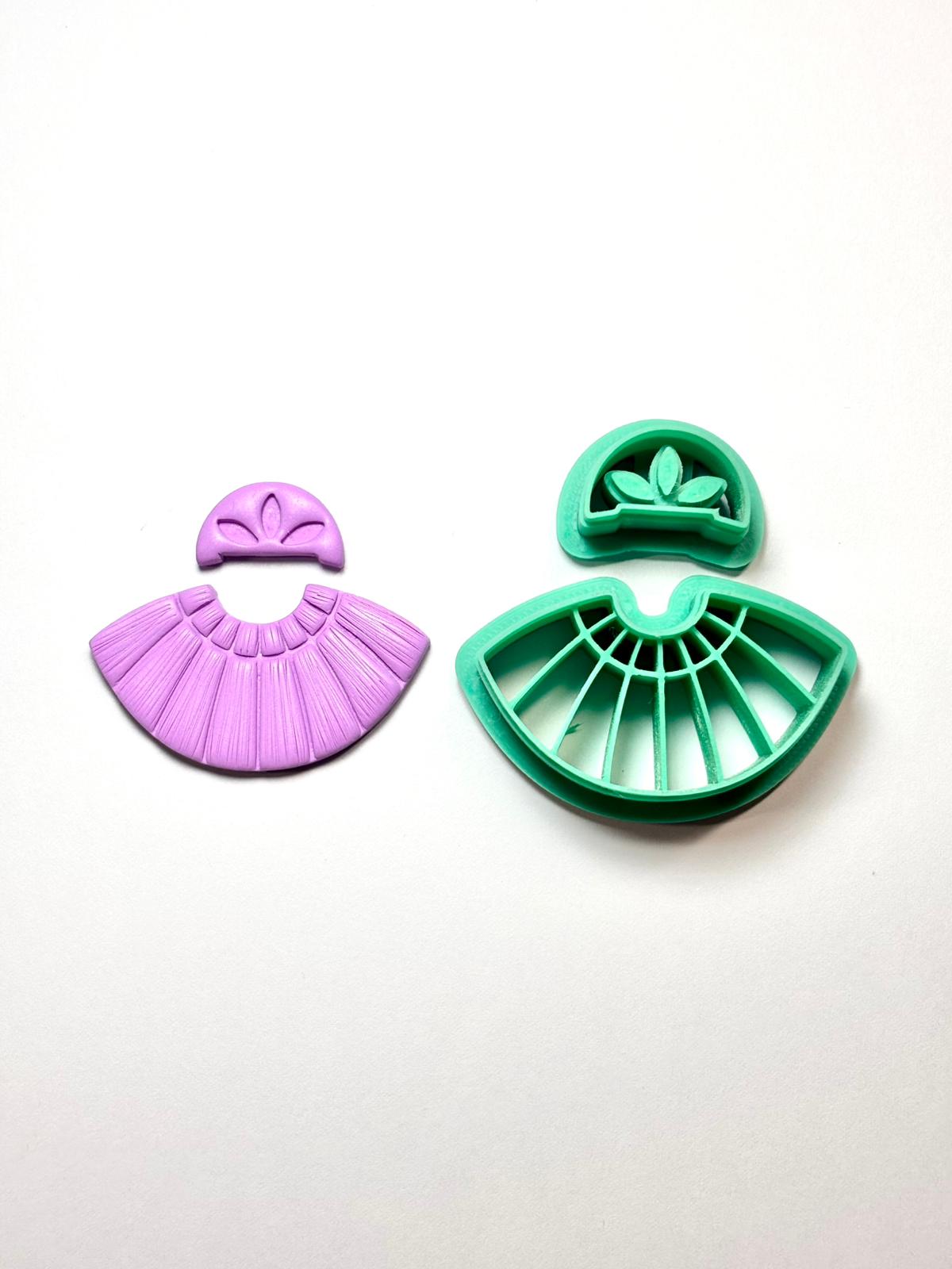 Tassel set de 2 Polymer Clay Cutter